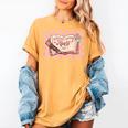 Read Your Heart Out Valentine Reading Book Teacher Student Women's Comfort Colors T-Shirt Mustard