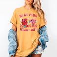 Read Your Heart Out Valentine Teacher Book Lover Women's Comfort Colors T-Shirt Mustard