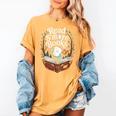 Read S'More Books Camping Outdoors Travel Campfire Women's Comfort Colors T-Shirt Mustard Read S'More Books Camping Outdoors Travel Campfire Women's Comfort Colors T-Shirt Mustard