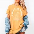 A Well Read Woman Book Lover Literary Quote Women's Comfort Colors T-Shirt Mustard A Well Read Woman Book Lover Literary Quote Women's Comfort Colors T-Shirt Mustard