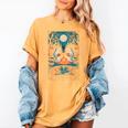 The Reader Bookish Cute Spooky Ghost Reading Book Tarot Card Women's Comfort Colors T-Shirt Mustard The Reader Bookish Cute Spooky Ghost Reading Book Tarot Card Women's Comfort Colors T-Shirt Mustard