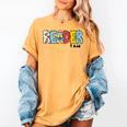Reader I Am Bookworm Librarian I Heart Read Book Lover Women's Comfort Colors T-Shirt Mustard Reader I Am Bookworm Librarian I Heart Read Book Lover Women's Comfort Colors T-Shirt Mustard
