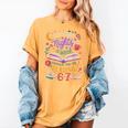 Reading 6 7 Meme Six Seven Cozy Book Lover Teacher Women's Comfort Colors T-Shirt Mustard Reading 6 7 Meme Six Seven Cozy Book Lover Teacher Women's Comfort Colors T-Shirt Mustard
