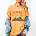 Reading 6 7 Six Seven Meme Slang Teacher Book Lover Women's Comfort Colors T-Shirt Mustard Reading 6 7 Six Seven Meme Slang Teacher Book Lover Women's Comfort Colors T-Shirt Mustard