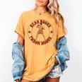 Reading Book Lover Boxer Boxing Lover Read Books Throw Hooks Women's Comfort Colors T-Shirt Mustard
