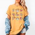 Reading Cupids Books Valentine's Day Teachers Book Lovers Women's Comfort Colors T-Shirt Mustard