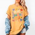 In My Reading Era Books Lovers Men Women Kids Women's Comfort Colors T-Shirt Mustard