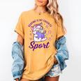 Reading Is My Favorite Sport Saying Quote Book Lovers Women's Comfort Colors T-Shirt Mustard Reading Is My Favorite Sport Saying Quote Book Lovers Women's Comfort Colors T-Shirt Mustard