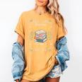 Reading Fiction Always A Good Time Book Reading Bookworm Women's Comfort Colors T-Shirt Mustard