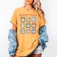 Reading Is My Jam Cute Jelly Jars Book Genres Women's Comfort Colors T-Shirt Mustard