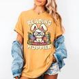 Reading Makes You Hoppier Bunny Book Fans Toddler Kid Women's Comfort Colors T-Shirt Mustard Reading Makes You Hoppier Bunny Book Fans Toddler Kid Women's Comfort Colors T-Shirt Mustard
