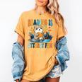 Reading Is Otterly Fun Sea Otter Book Lover Bookworm Women's Comfort Colors T-Shirt Mustard