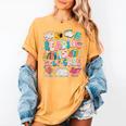 Reading Is Self-Care Book Lover Teacher Student Men Women Women's Comfort Colors T-Shirt Mustard