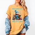 Reading Snow So Many Books Christmas Snow Little Time Women's Comfort Colors T-Shirt Mustard