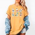 Reading Snowman Christmas Book Lovers Bookworm Librarian Women's Comfort Colors T-Shirt Mustard Reading Snowman Christmas Book Lovers Bookworm Librarian Women's Comfort Colors T-Shirt Mustard