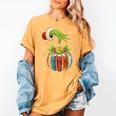 Retro Christmas Ornament Book Christmas Teacher Librarian Women's Comfort Colors T-Shirt Mustard Retro Christmas Ornament Book Christmas Teacher Librarian Women's Comfort Colors T-Shirt Mustard