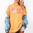 Rowdy 'Bout Books Cowboy Lovers Women's Comfort Colors T-Shirt Mustard