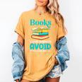 Sarcastic Books Anti Social Introvert Book Conversation Women's Comfort Colors T-Shirt Mustard