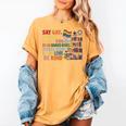 Say Gay Protect Trans Kids Read Banned Books LGBTQ Gay Pride Women's Comfort Colors T-Shirt Mustard Say Gay Protect Trans Kids Read Banned Books LGBTQ Gay Pride Women's Comfort Colors T-Shirt Mustard