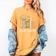 School Counselor Wildflower Books National School Counseling Women's Comfort Colors T-Shirt Mustard School Counselor Wildflower Books National School Counseling Women's Comfort Colors T-Shirt Mustard