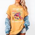 School Secretary Read Books And Know Things Flowers Flamingo Women's Comfort Colors T-Shirt Mustard School Secretary Read Books And Know Things Flowers Flamingo Women's Comfort Colors T-Shirt Mustard