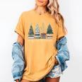 Seasons Readings Christmas Tree Book Lover Women's Comfort Colors T-Shirt Mustard Seasons Readings Christmas Tree Book Lover Women's Comfort Colors T-Shirt Mustard