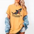 Shark Costume Teens Books Nerds Shark Stuffed Animal Sharks Women's Comfort Colors T-Shirt Mustard