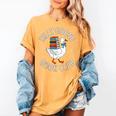 Silly Goose Book Club Reading Lover Women's Comfort Colors T-Shirt Mustard