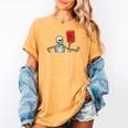 Skeleton Books Read Book Reading Librarian Across America Women's Comfort Colors T-Shirt Mustard Skeleton Books Read Book Reading Librarian Across America Women's Comfort Colors T-Shirt Mustard