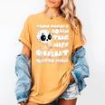 Skeleton Coffee Lover Introvert Women's Comfort Colors T-Shirt Mustard