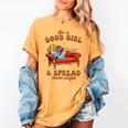 Smut Reader Be A Good Girl & Spread Those Pages Spicy Book Women's Comfort Colors T-Shirt Mustard