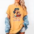 Smutty Spicy Book Reader Spread Those Pages Like A Good Girl Women's Comfort Colors T-Shirt Mustard