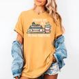 Spending Time With My Book Boyfriends Apparel Women's Comfort Colors T-Shirt Mustard