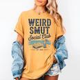 Spicy Romance Book Reader Fan Weird Smut Social Club Premium Tri-Blend Women's Comfort Colors T-Shirt Mustard Spicy Romance Book Reader Fan Weird Smut Social Club Premium Tri-Blend Women's Comfort Colors T-Shirt Mustard