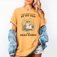 Stay At My Pad And Read Books Frog Introvert Reading Women's Comfort Colors T-Shirt Mustard Stay At My Pad And Read Books Frog Introvert Reading Women's Comfort Colors T-Shirt Mustard