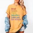 Stop Book Banning Pro Library Women's Comfort Colors T-Shirt Mustard