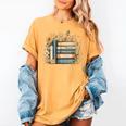 Subtle Book Anti Trump Women Book Loves Retro Women's Comfort Colors T-Shirt Mustard