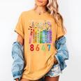 Subtle Floral Foxglove Daisy Tulip Book Lover Women's Comfort Colors T-Shirt Mustard Subtle Floral Foxglove Daisy Tulip Book Lover Women's Comfort Colors T-Shirt Mustard