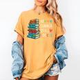 My Summer Is All Booked Book Reading Book Lover Women's Comfort Colors T-Shirt Mustard
