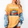 That's What I Do I Read Books Drink Coffee And I Know Things Women's Comfort Colors T-Shirt Mustard That's What I Do I Read Books Drink Coffee And I Know Things Women's Comfort Colors T-Shirt Mustard