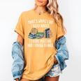That's What I Do I Read Books I Drink Matcha I Know Things Women's Comfort Colors T-Shirt Mustard That's What I Do I Read Books I Drink Matcha I Know Things Women's Comfort Colors T-Shirt Mustard