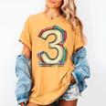 Toddler 3rd Birthday Books Themed 3 Year Old Boys Kids Girls Women's Comfort Colors T-Shirt Mustard Toddler 3rd Birthday Books Themed 3 Year Old Boys Kids Girls Women's Comfort Colors T-Shirt Mustard