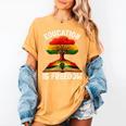 History Education Is Freedom Books Black History Women's Comfort Colors T-Shirt Mustard