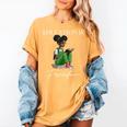 History Month Education Is Freedom Books Black Teacher Women's Comfort Colors T-Shirt Mustard