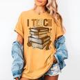History Month I Teach Melanin Book Black Teacher Women's Comfort Colors T-Shirt Mustard History Month I Teach Melanin Book Black Teacher Women's Comfort Colors T-Shirt Mustard