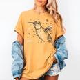 Tucson Festival Of Books TFOB 2010 Hummingbird Mascot Women's Comfort Colors T-Shirt Mustard