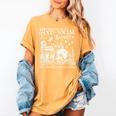 Unapologetically Anti Social Book Club Introvert Reader Women's Comfort Colors T-Shirt Mustard