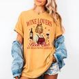 Valentine’s Day Wine Lovers Book Club We Read Wine Labels Women's Comfort Colors T-Shirt Mustard Valentine’s Day Wine Lovers Book Club We Read Wine Labels Women's Comfort Colors T-Shirt Mustard