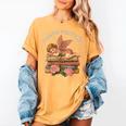 Valentine's Swooning Over Stories Cupid And Book Lover Tee Women's Comfort Colors T-Shirt Mustard