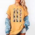 Vampire Reading Books Halloween Cute Teens Kids Women's Comfort Colors T-Shirt Mustard Vampire Reading Books Halloween Cute Teens Kids Women's Comfort Colors T-Shirt Mustard